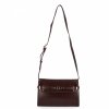 Elegancka Torebka Damska Listonoszka firmy Herisson 17R506 Czekoladowa